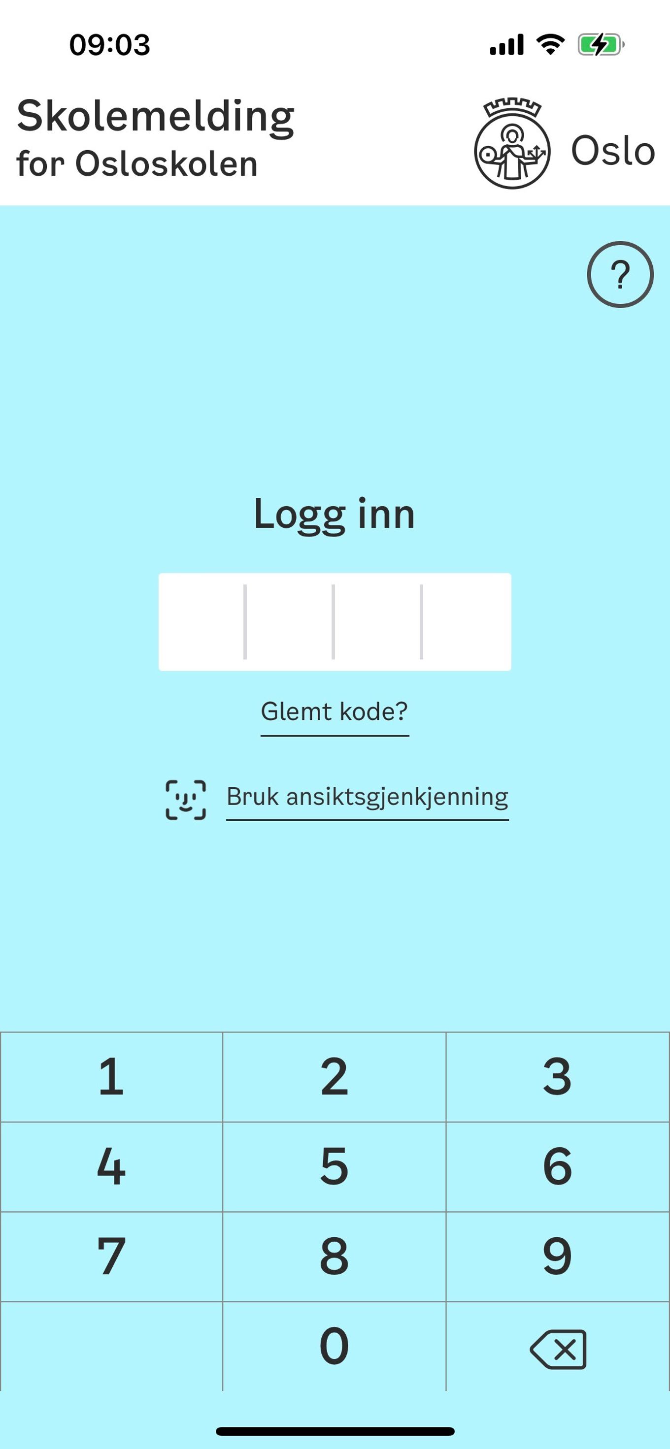 Innlogging Innlogging