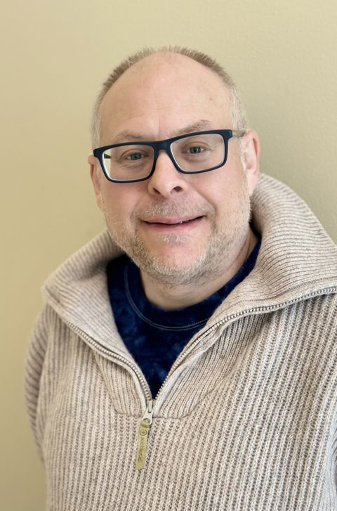 en person med briller