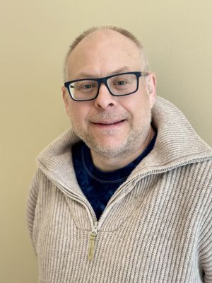 en person med briller